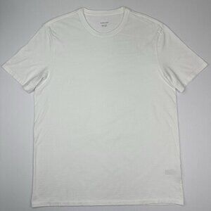 Everlane Uniform Men's NWOT White The Organic Crew Neck Athleisure T-Shirt L/C42